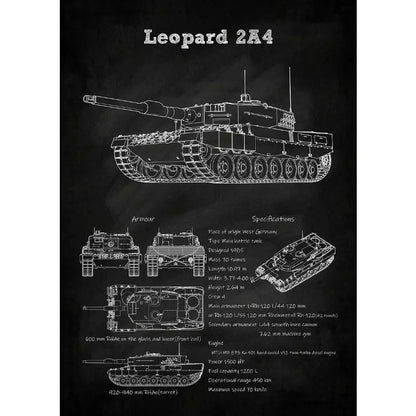 WWII Armor Blueprint - Panzer IV