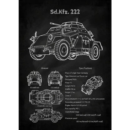 WWII Armor Blueprint - T-34