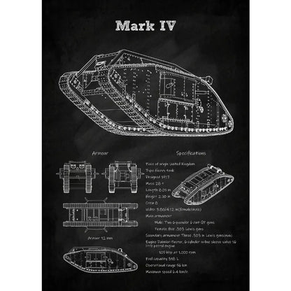 WWII Armor Blueprint - T-34