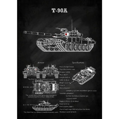 WWII Armor Blueprint - T-34