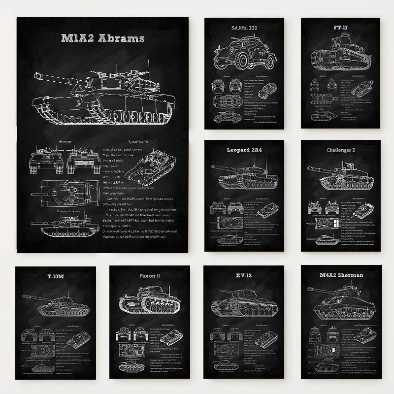 The Archive Series: WWII Armor Blueprint
