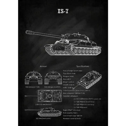 WWII Armor Blueprint - T-34