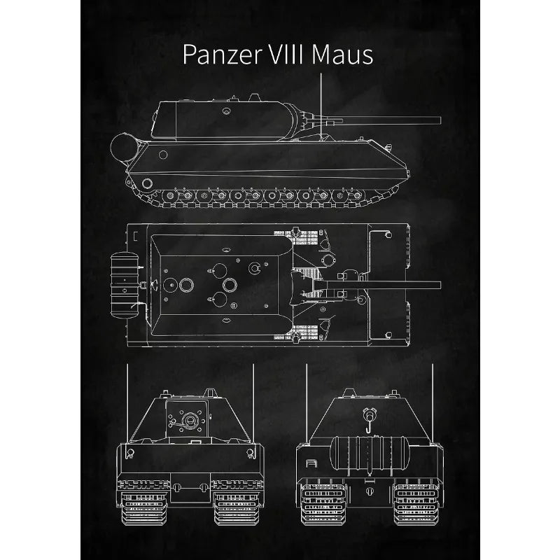 WWII Armor Blueprint - T-34
