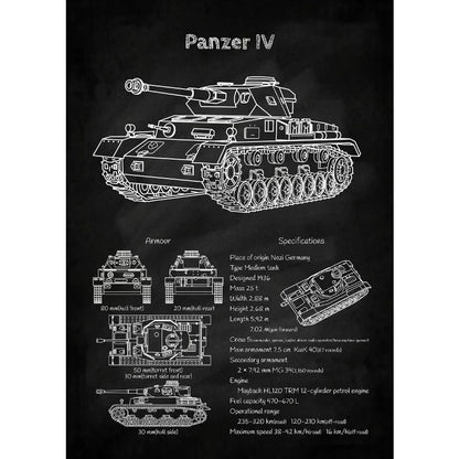WWII Armor Blueprint - T-34