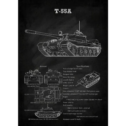 WWII Armor Blueprint - T-34