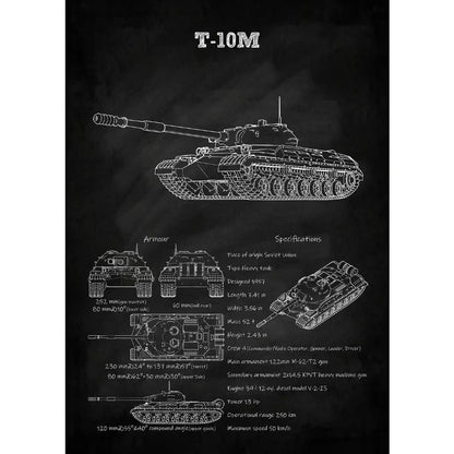WWII Armor Blueprint - T-34